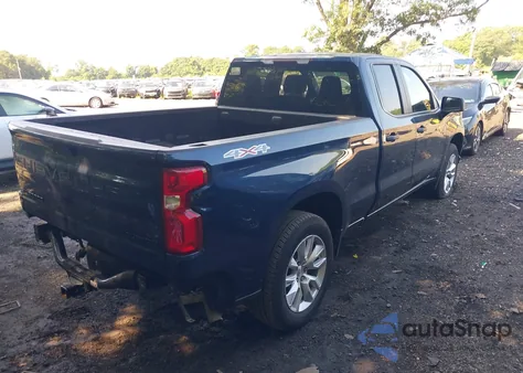 2021 Chevrolet Silverado 1500 4Wd Double Cab Standard Bed Custom from USA, damaged, VIN 1GCRYBEK8MZ309934